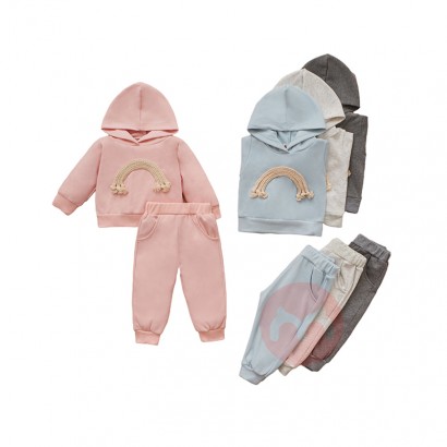JINXI Winter organic cotton baby hoodie suit for men and women