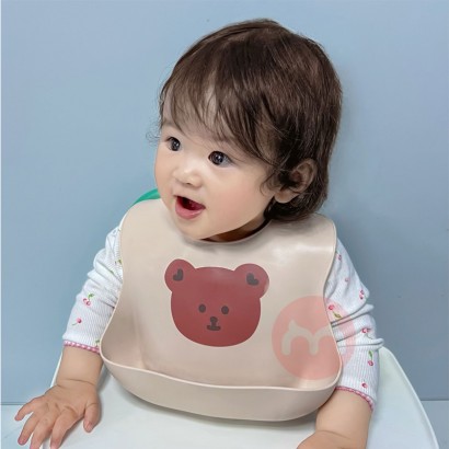 Kamimi adjustable waterproof baby silicone Bib