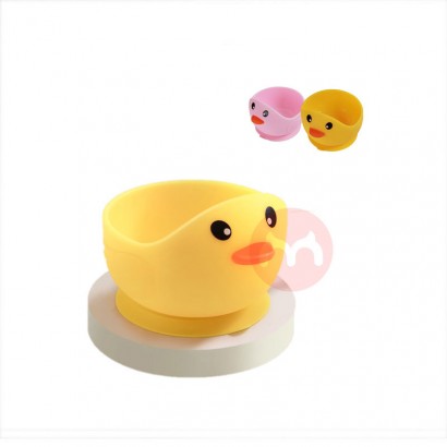 Cute duck shaped microwave baby cutlery