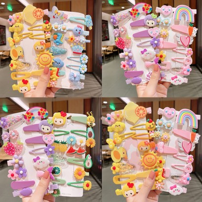 Children's fruit cartoon cute hairpin