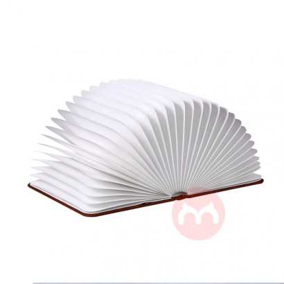Creative folding wooden book lamp small night lamp