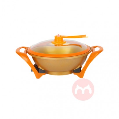 Multi functional electric wok with automatic handle