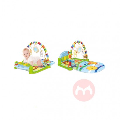 Hanging baby blanket toys with bells and music