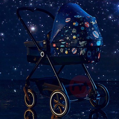 Gb High landscape two-way baby stroller with sleeping basket