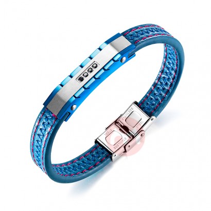 Summer blue wild Punk Jewelry stain...