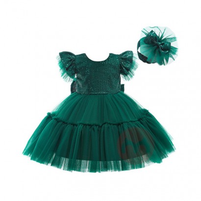 LZH Toddler Baby Clothing Girl Dres...