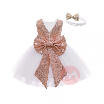 LZH Halloween Sequins Bow Baby Newb...