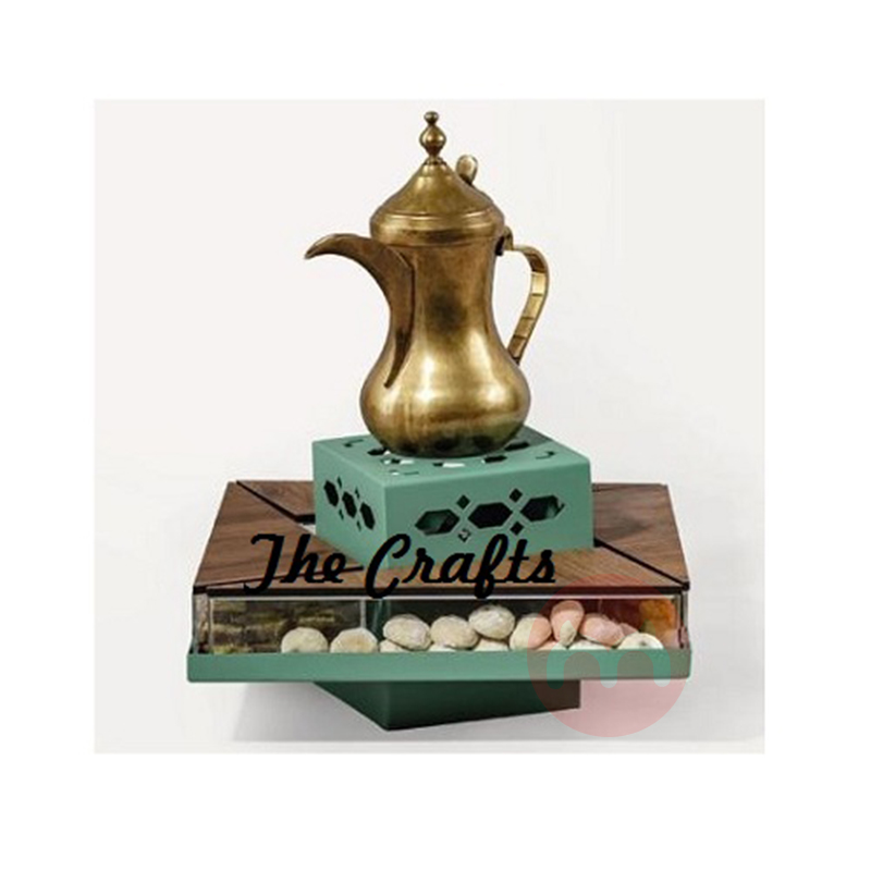 The Crafts Metal And Wooden Dallah ...