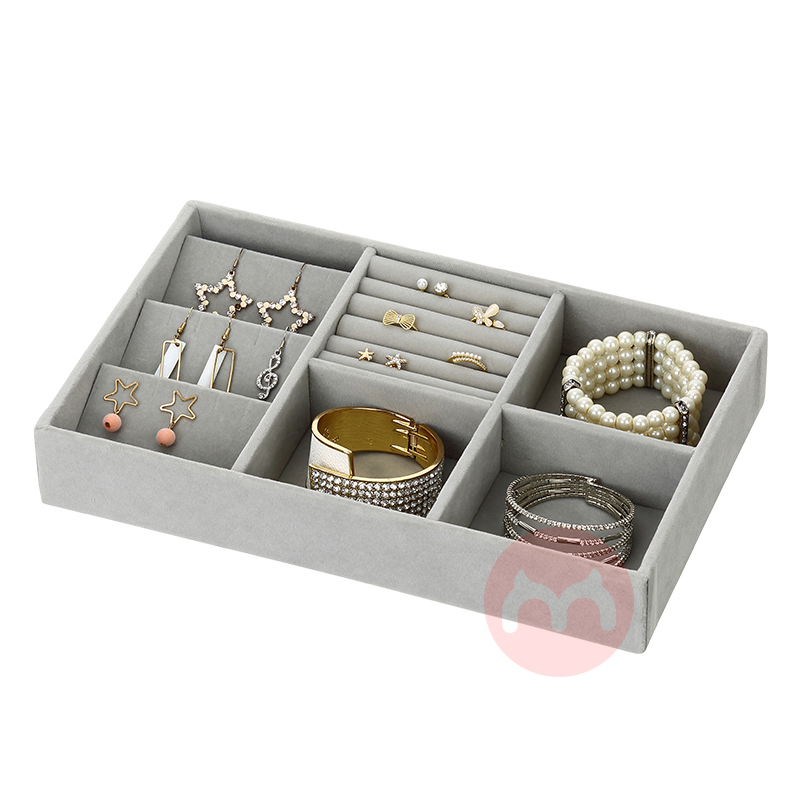 Velvet jewelry storage drawer stora...