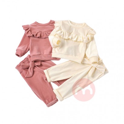 JINXI Darling's warm winter ruffle ...