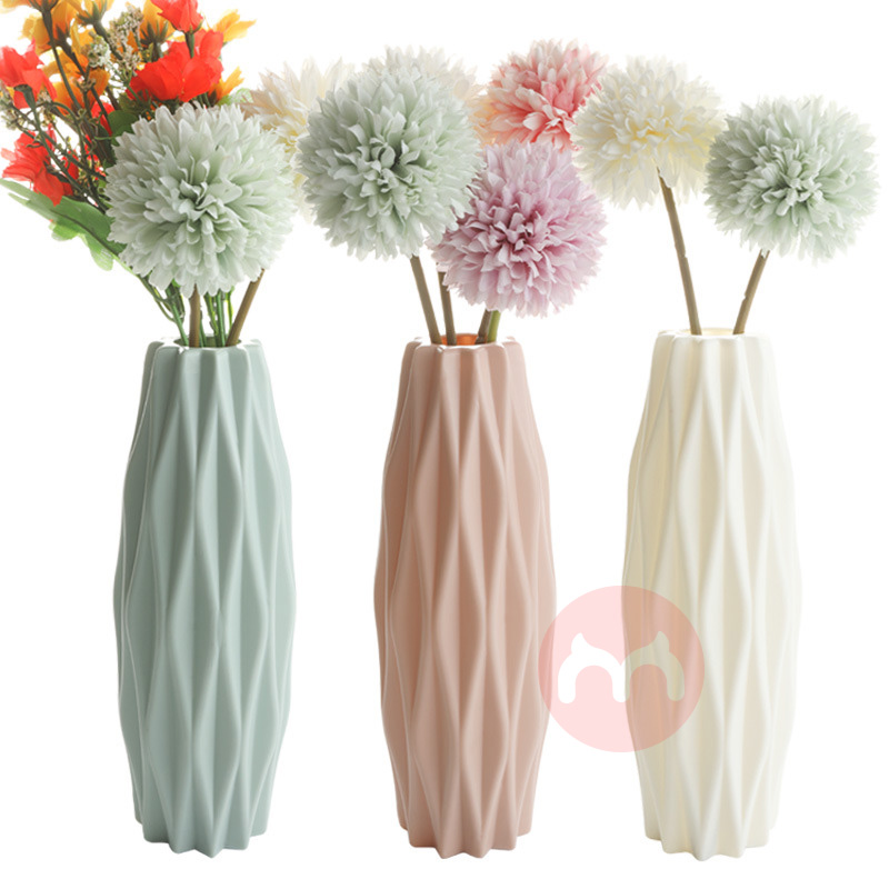 Nordic plastic vase plastic Vase De...