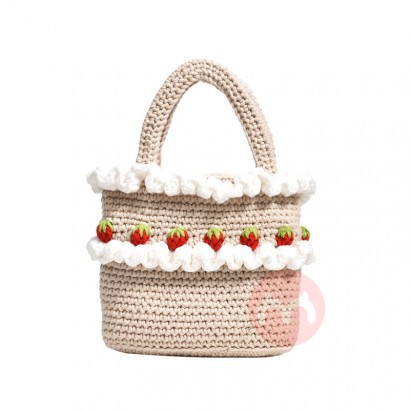 Hand crocheted strawberry crochet k...