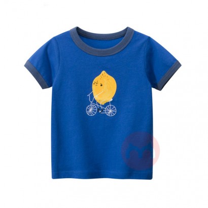 27kids Blue cartoon breathable roun...