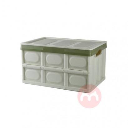Folding box with plastic cover for ...