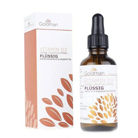 Goldman Dutch Vitamin D3 Liquid Edisi Luar Negeri