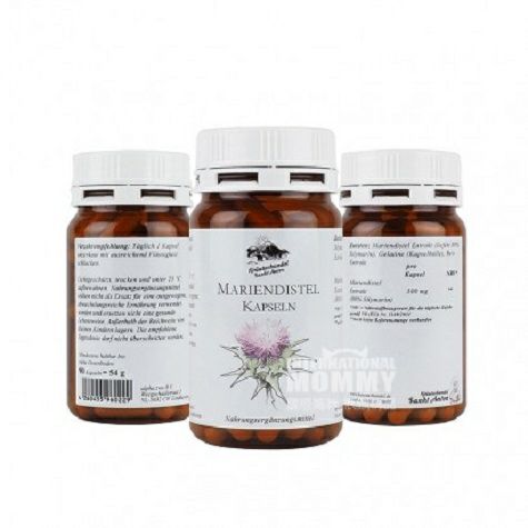 Krauterhandel Sankt Anton 90 botol kapsul thistle Jerman edisi luar ne...