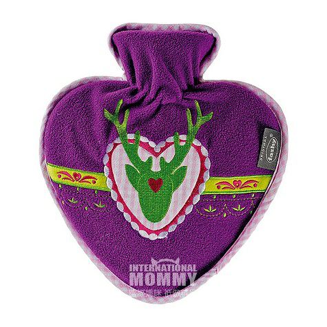 Fashy German Purple Elk Botol Air Panas Berbentuk Hati Edisi Luar Nege...