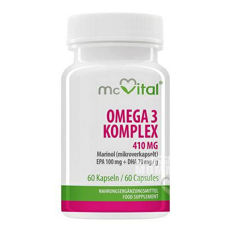 Mcvital German Omega 3 Fish Oil Capsule Versi Luar Negeri