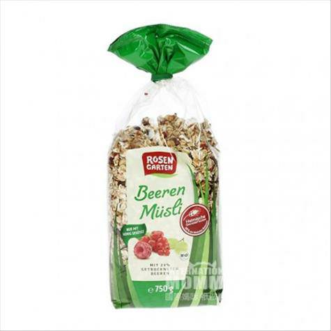 ROSEN GARTEN Jerman sereal sereal berry Jerman versi 750g di luar nege...