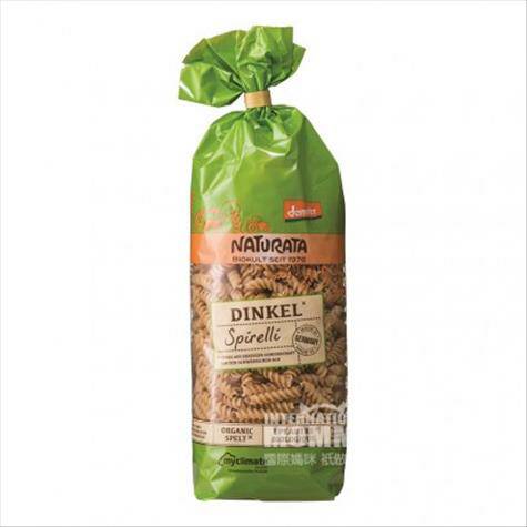 NATURATA Jerman Organik Spiral Spaghetti Dieja Gandum 500g Versi Luar ...