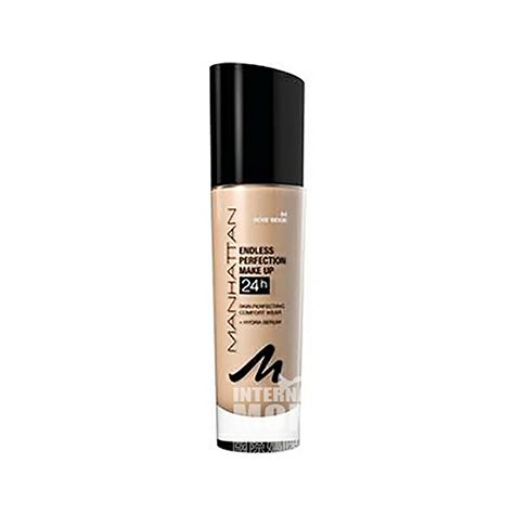MANHATTAN Jerman 24 jam tanpa makeup fondasi halus dan halus versi lua...