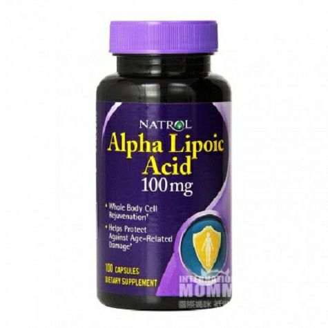 NATROL 100 Kapsul Asam Alfa Lipoat Edisi Luar Negeri