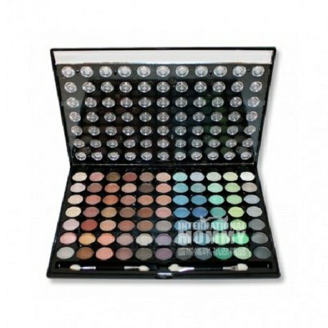 W7 Inggris W7 77-Color Palet Eyeshadow Edisi Luar Negeri