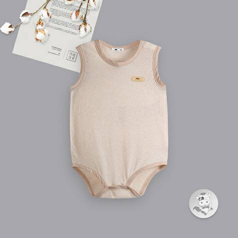 Verantwortung pria dan wanita bayi katun warna organik musim panas jum...