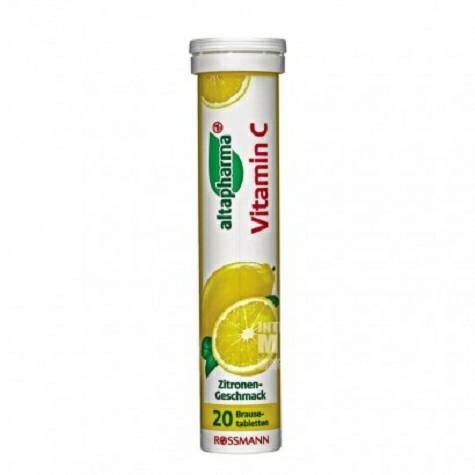 Altapharma Jerman Altapharma Vitamin C Effervescent Tablet Versi Luar ...