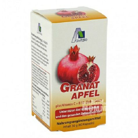 Avitale Jerman Avitale Delima + Vitamin + Kapsul Seng Versi Luar Neger...