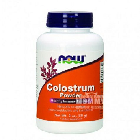 Now foods Bubuk kolostrum di luar negeri