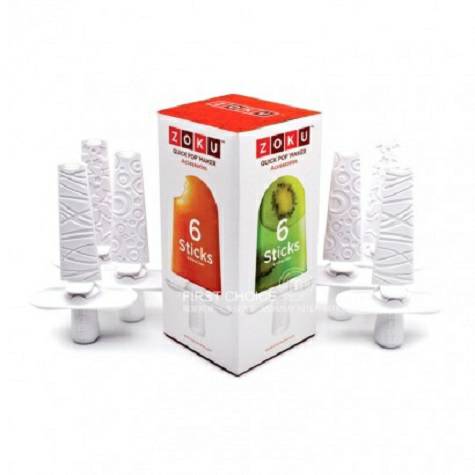 ZOKU Jerman plug-in aksesoris es krim tongkat 6 tongkat edisi luar neg...