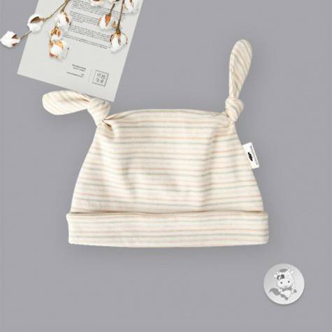 Verantwortung jantan dan betina bayi katun warna organik garis-garis s...