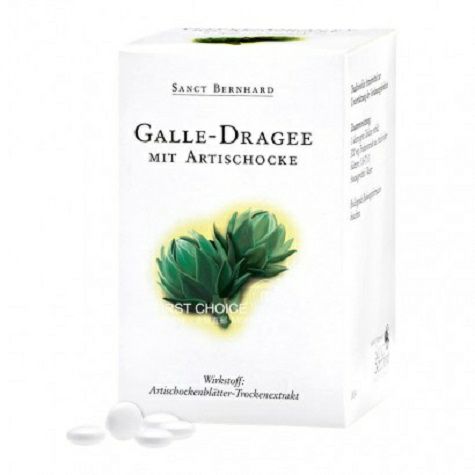 Sanct Bernhard Tablet Artichoke Liver dan Gallbladder Nutrisi Jerman V...