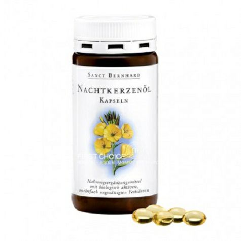 Sanct Bernhard Evening German Primrose Oil Capsule Versi Luar Negeri