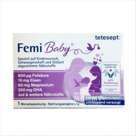 Tetesept Germany Tetesept magnesium iron suplemen asam folat DHA untuk...