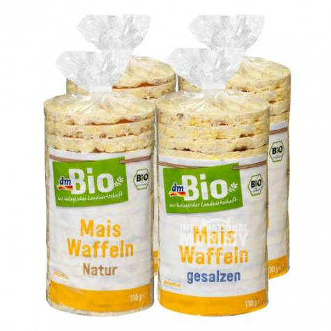 DmBio Jerman DmBio Organik Jagung Muffin * 4 Versi Luar Negeri