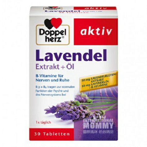 Doppelherz Jerman Meningkatkan Sleep Lavender Essence Tablet Versi Lua...