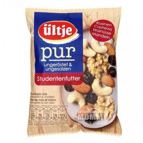 Ultje Jerman Ultje Natural Organic Black Raisin Kacang Campuran Edisi ...