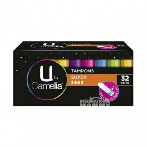 Camelia Jerman built-in 4 drip tampon SUPER model versi luar negeri
