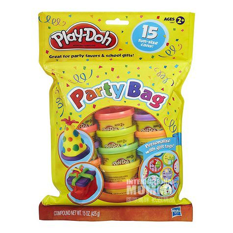 Mainkan Doh 15-warna set plastisin tidak beracun untuk anak-anak Ameri...