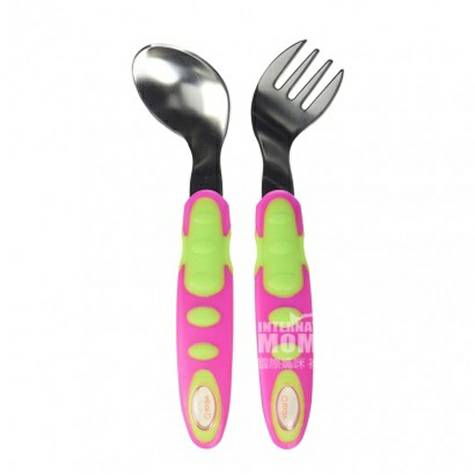 Vital bayi Inggris Vital bayi bayi sendok garpu stainless steel mengat...