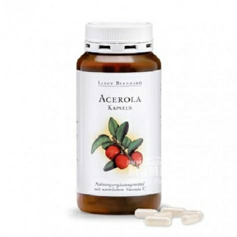 Sanct Bernhard Jerman Acerola Vitamin C Kapsul Versi Luar Negeri