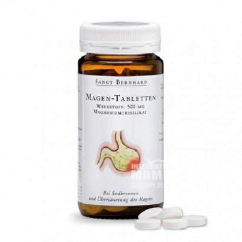 Sanct Bernhard Tablet Magnesium Trisilikat Bergizi Jerman Versi Luar N...