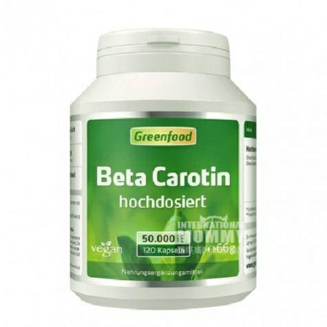 Greenfood Belanda Greenfood β-karoten 50000 iE 120 versi luar negeri