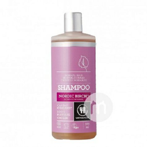 URTEKRAM Danish Nordic Birch Shampoo Organik untuk Wanita Hamil Tersed...