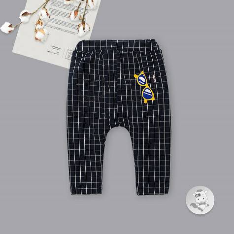 Verantwortung bayi laki-laki dan perempuan saku kotak-kotak kacamata k...