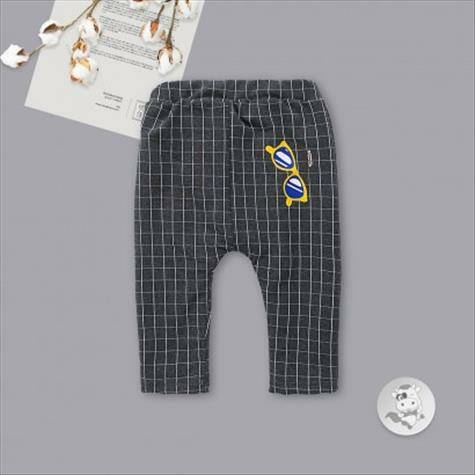 Verantwortung bayi laki-laki dan perempuan saku kotak-kotak kacamata k...