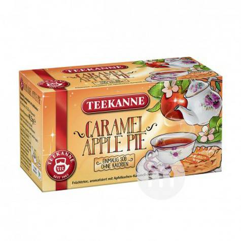 TEEKANNE Jerman TEEKANNE Caramel Apple Pie Fruit Tea Versi Luar Negeri
