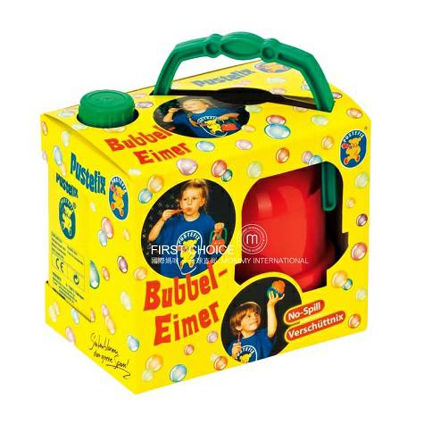 Pustefix Germany non-sprinkling barel kecil bubble blower + cairan gel...